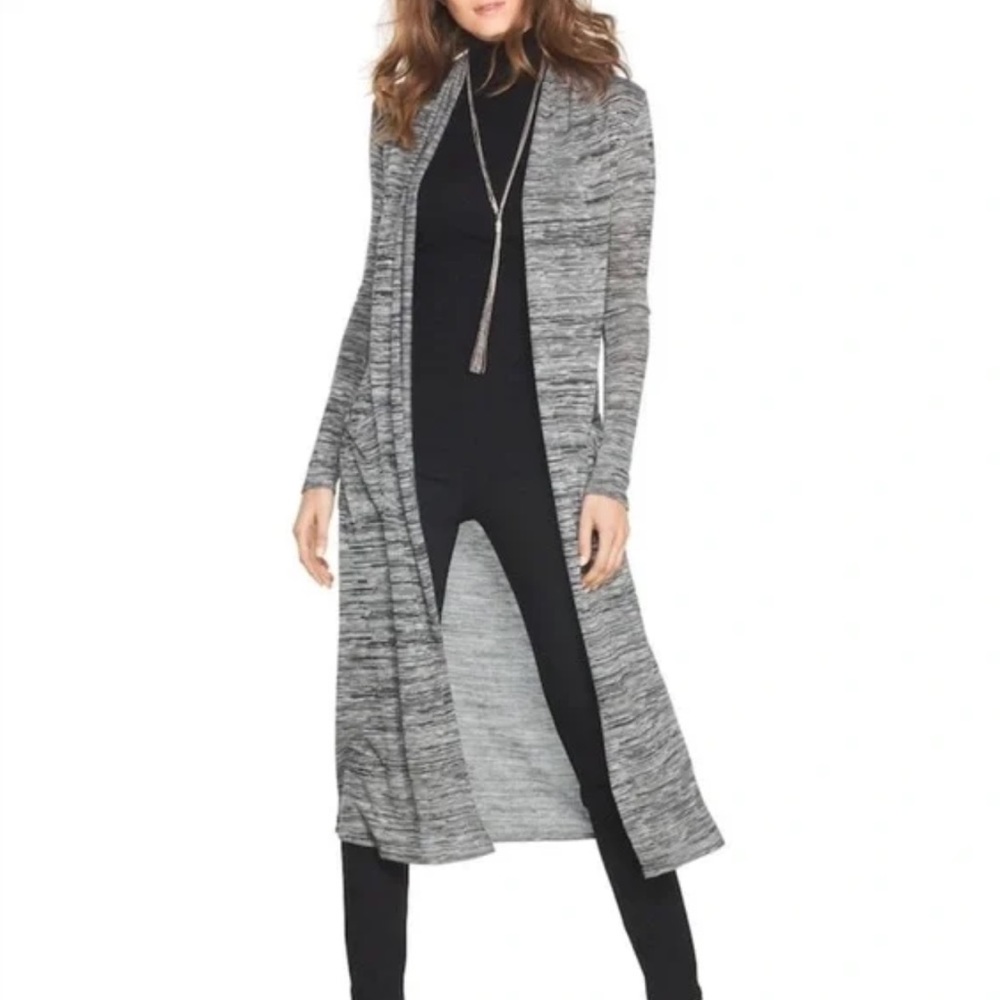 WHBM Space Dye Cardigan Petite Small SP PS $100 EUC